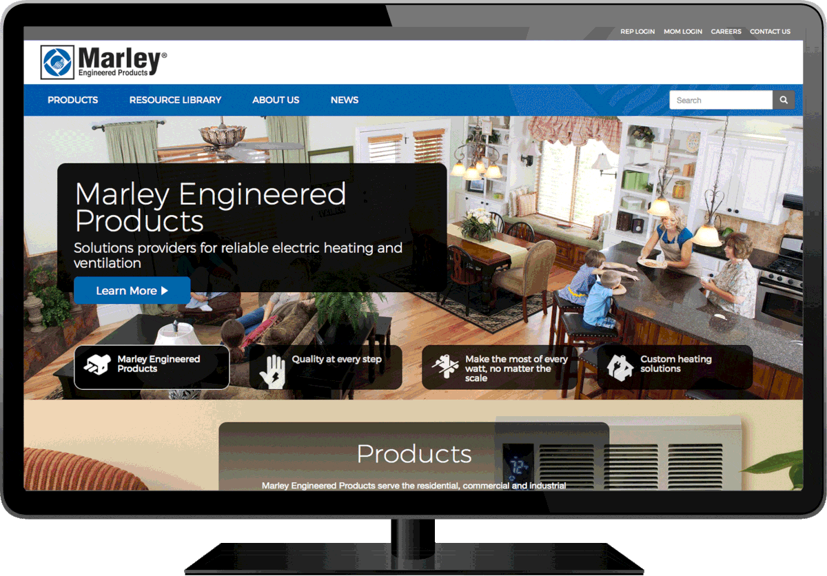 Marley Engineered Products website